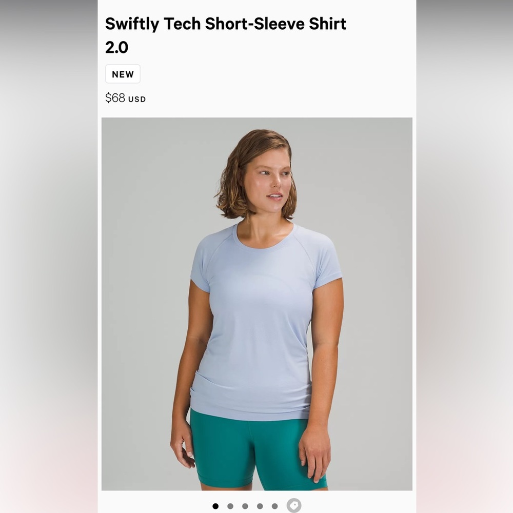 Lululemon Swiftly Tech Short-Sleeve Shirt 2.0
